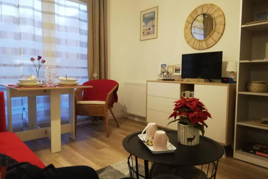 Studio Cosy Neuf Pres De La Mer,Balcon Et Parking Gratuit Wimereux Zewnętrze zdjęcie
