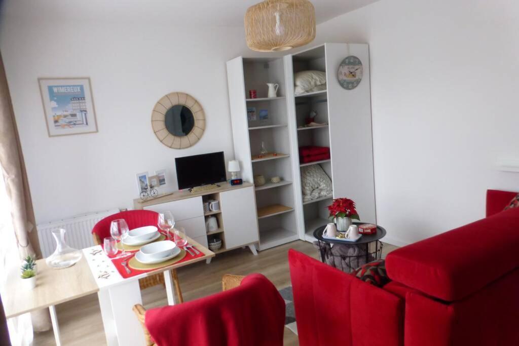 Studio Cosy Neuf Pres De La Mer,Balcon Et Parking Gratuit Wimereux Zewnętrze zdjęcie